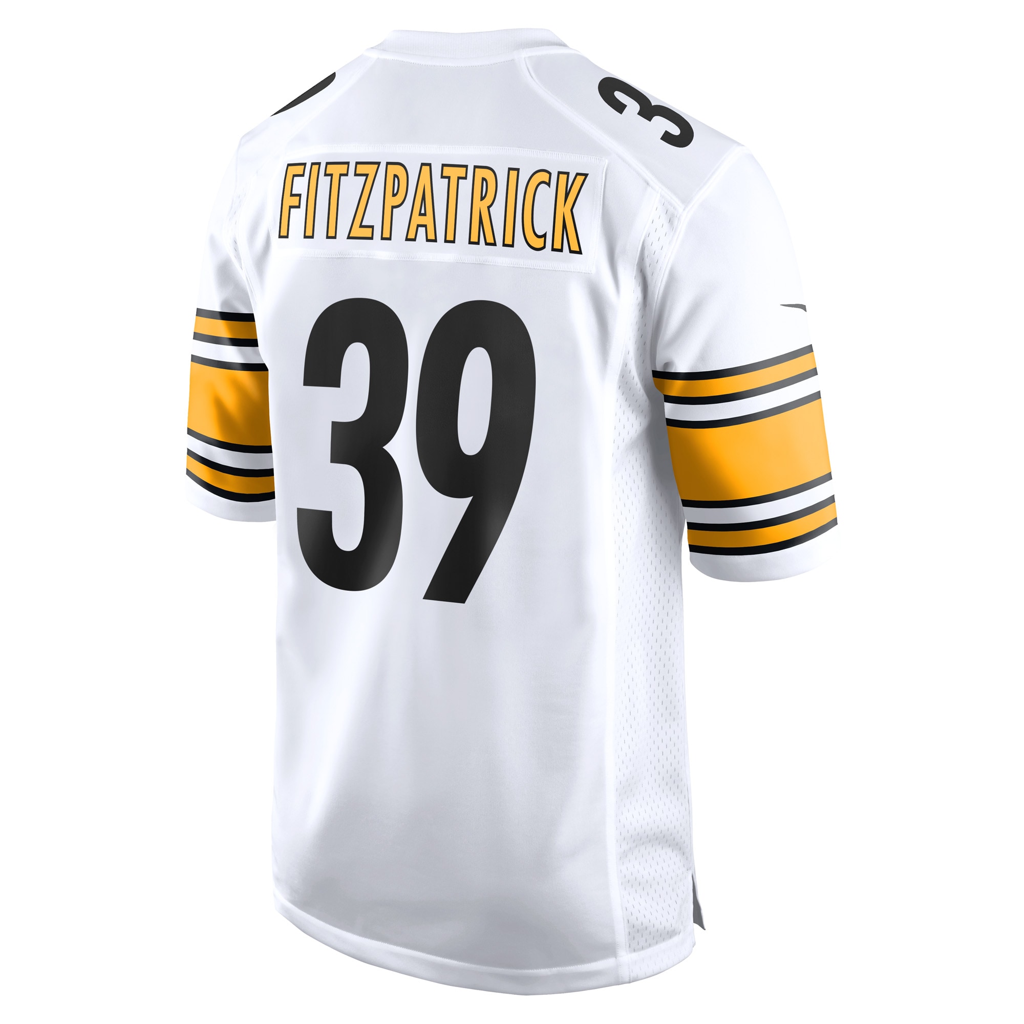 Minkah Fitzpatrick Pittsburgh Steelers Nike Game Player Jersey White - Image 3