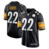 Najee Harris Pittsburgh Steelers Nike Game Jersey Black