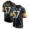 Montravius Adams Pittsburgh Steelers Nike Game Player Jersey Black