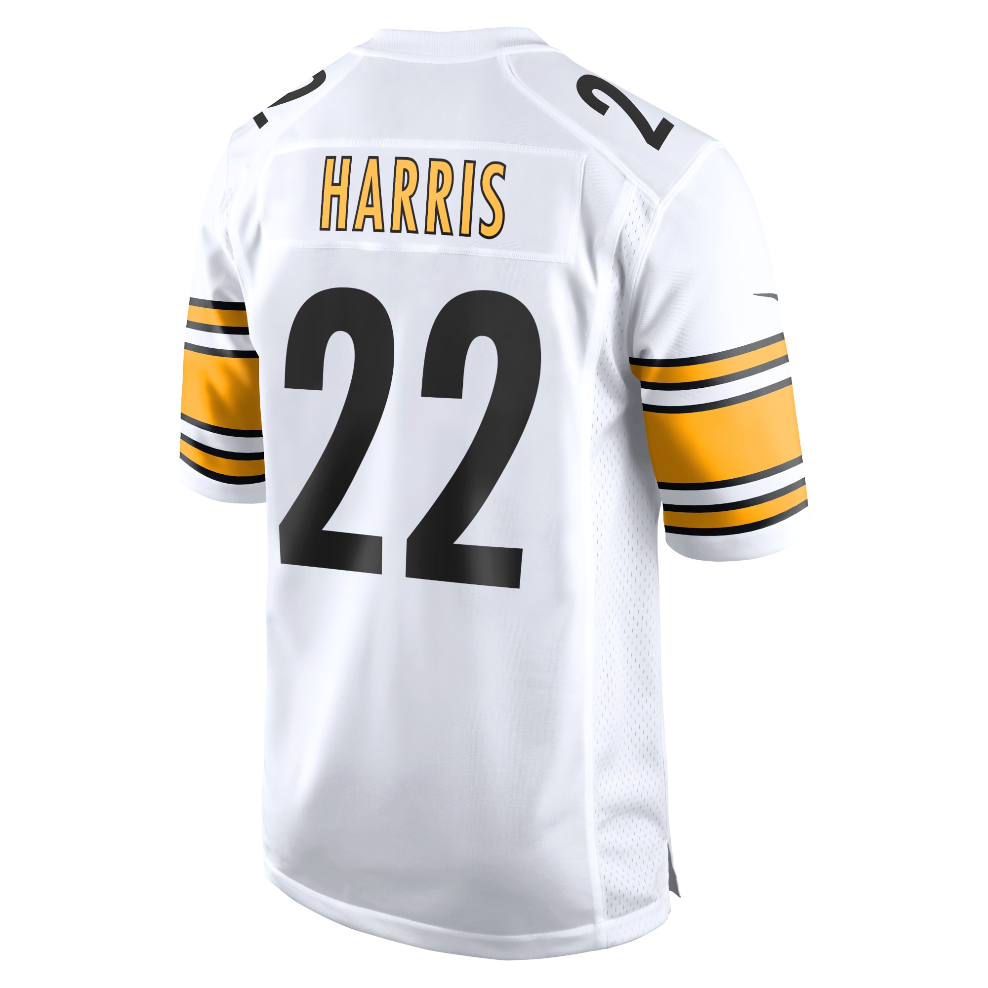 Najee Harris Pittsburgh Steelers Nike Game Jersey White - Image 3