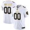 Steelers Gold Vapor Custom Jersey V2 – All Stitched – Men – White Gold
