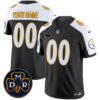 Steelers DMR Patch Vapor Limited Custom Jersey – All Stitched – Youth – Black Alternate