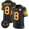 Men’s Steelers DMR Patch Vapor Limited Jersey – All Stitched – Color Rush – Kenny Pickett