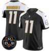 Men’s Steelers DMR Patch Vapor Limited Jersey – All Stitched – Black Alternate – Allen Robinson II