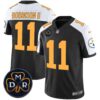 Men’s Steelers DMR Patch Vapor Limited Jersey – All Stitched – Rush Alternate – Allen Robinson II