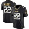 Men’s Steelers Gold Vapor Jersey V2 – All Stitched – Black Limited – Najee Harris
