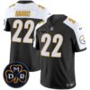 Men’s Steelers DMR Patch Vapor Limited Jersey – All Stitched – Black Alternate – Najee Harris