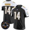 Men’s Steelers DMR Patch Vapor Limited Jersey – All Stitched – Black Alternate – George Pickens