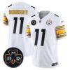 Men’s Steelers DMR Patch Vapor Limited Jersey – All Stitched – White – Allen Robinson II