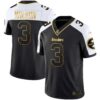Men’s Steelers Gold Vapor Jersey V2 – All Stitched – Alternate – Russell Wilson