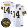 Pittsburgh Steelers Throwback 1933 Patch Vapor Limited Jersey – All Stitched – White – George Pickens Jersey