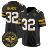 Pittsburgh Steelers Throwback 1933 Patch Vapor Limited Jersey – All Stitched – Black – Franco Harris Jersey