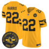 Pittsburgh Steelers Throwback 1933 Patch Vapor Limited Jersey – All Stitched – Gold – Najee Harris Jersey
