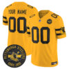 Pittsburgh Steelers Throwback 1933 Patch Vapor Limited Custom Jersey – All Stitched – Gold Jersey