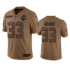Seattle Seahawks #33 Jamal Adams 2023 Brown Salute To Service Limited Stitched Football Jersey