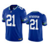 Seattle Seahawks #21 Devon Witherspoon Royal 2023 FUSE Vapor Limited Jersey