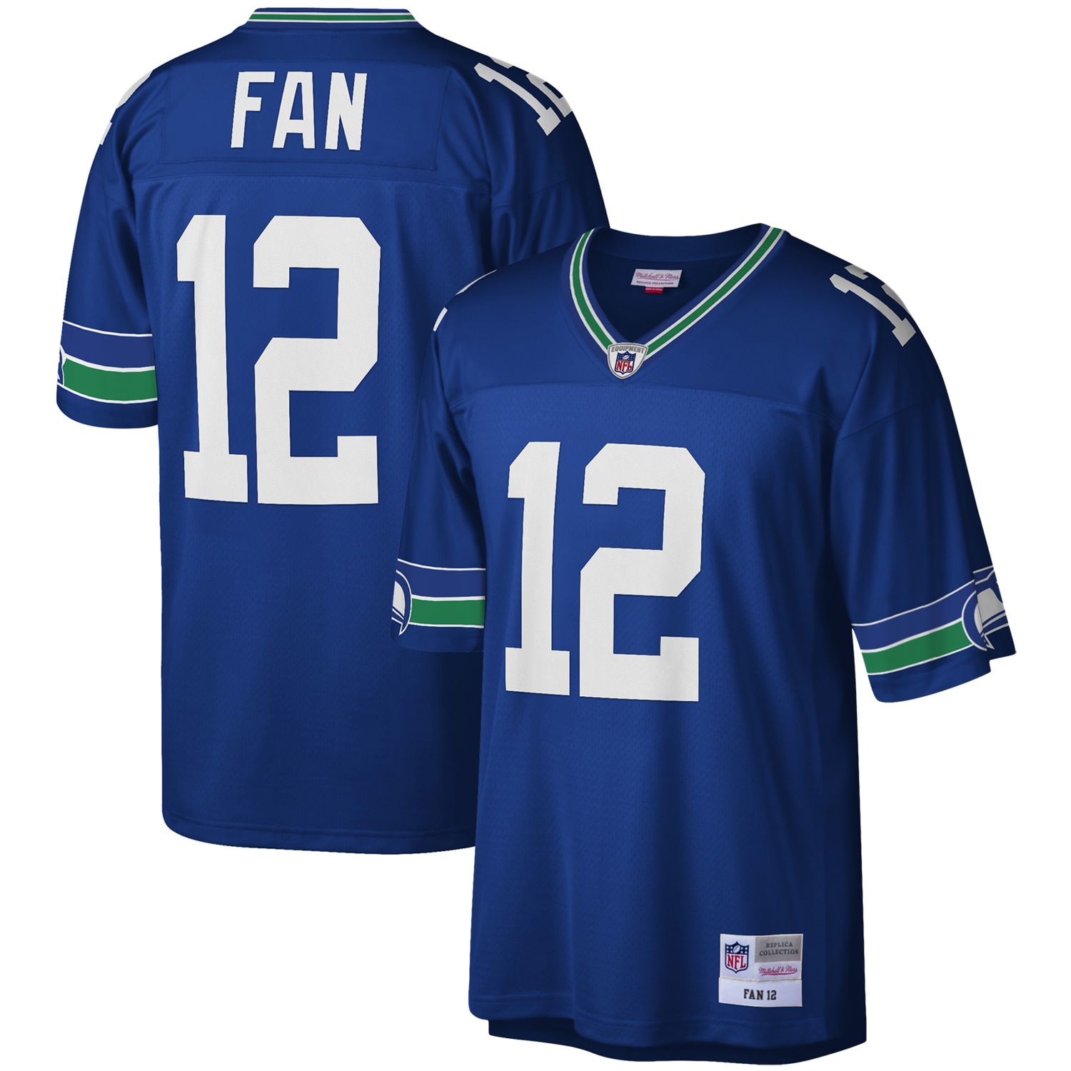 12S Seattle Seahawks Mitchell Ness Legacy Replica Jersey Royal