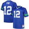 12S Seattle Seahawks Mitchell Ness Big Tall Legacy Retired Player Jersey Royal