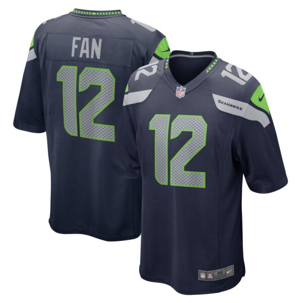 12S Seattle Seahawks Nike Game Team Jersey College Navy