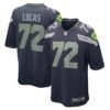 Abraham Lucas Seattle Seahawks Nike Game Player Jersey College Navy