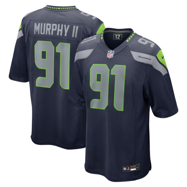 Byron Murphy II Seattle Seahawks Nike Player Game Jersey College Navy