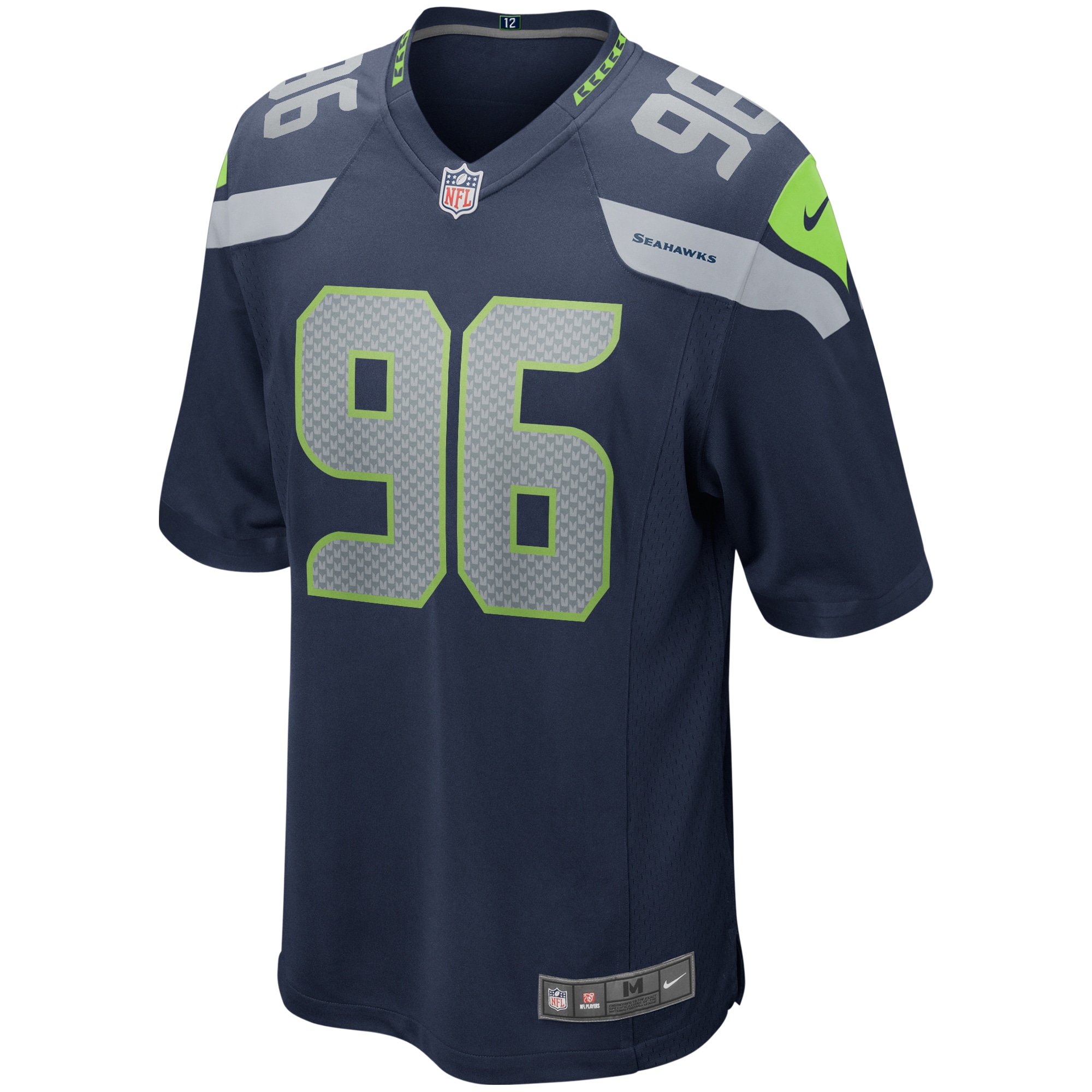 Cortez Kennedy Seattle Seahawks Nike Game Retired Player Jersey College Navy - Image 2
