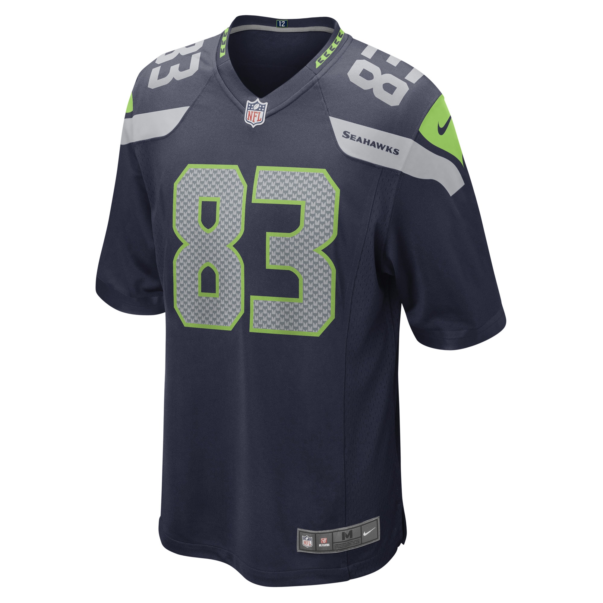 Dareke Young Seattle Seahawks Nike Game Player Jersey College Navy - Image 2