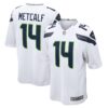 DK Metcalf Seattle Seahawks Nike Game Jersey White
