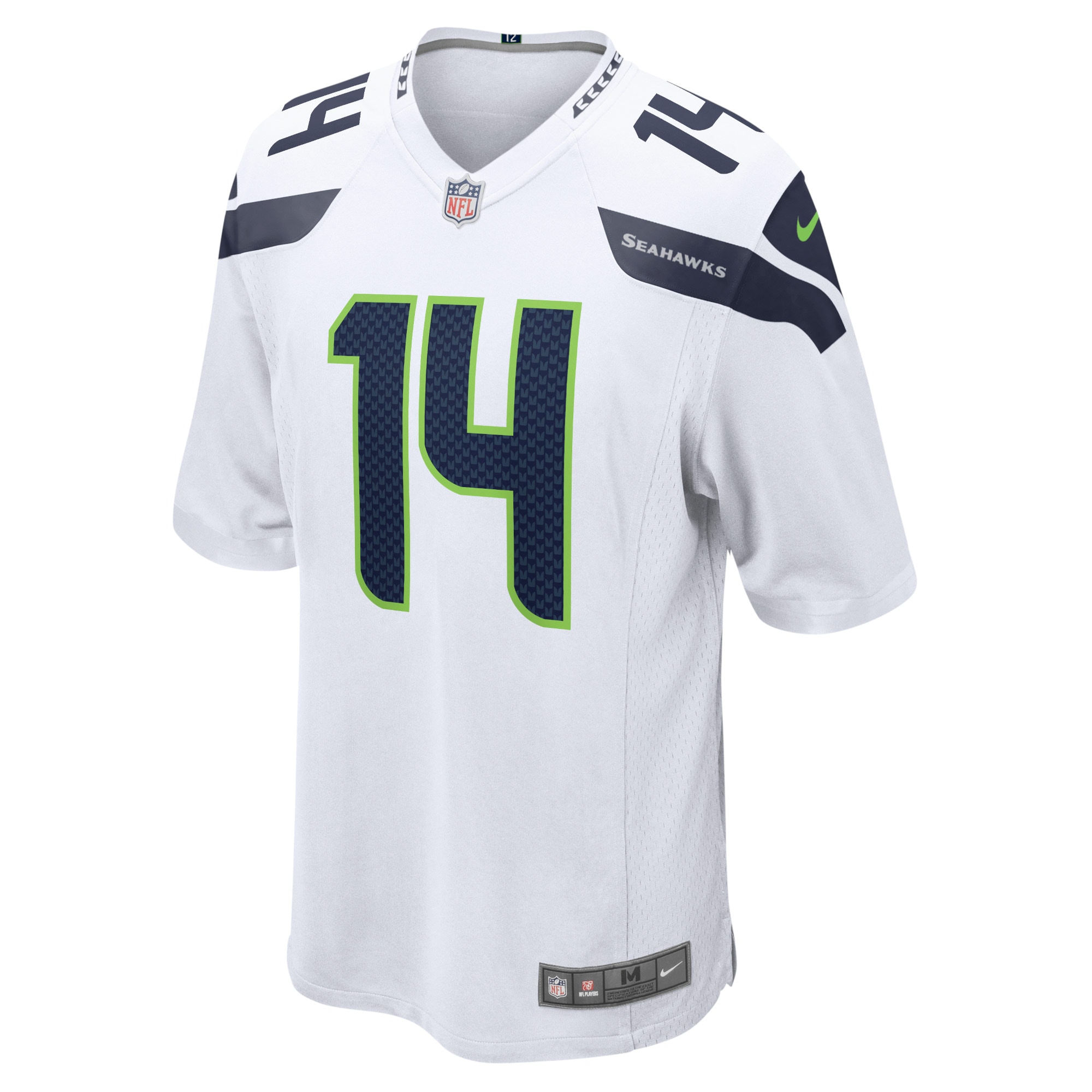 DK Metcalf Seattle Seahawks Nike Game Jersey White - Image 2
