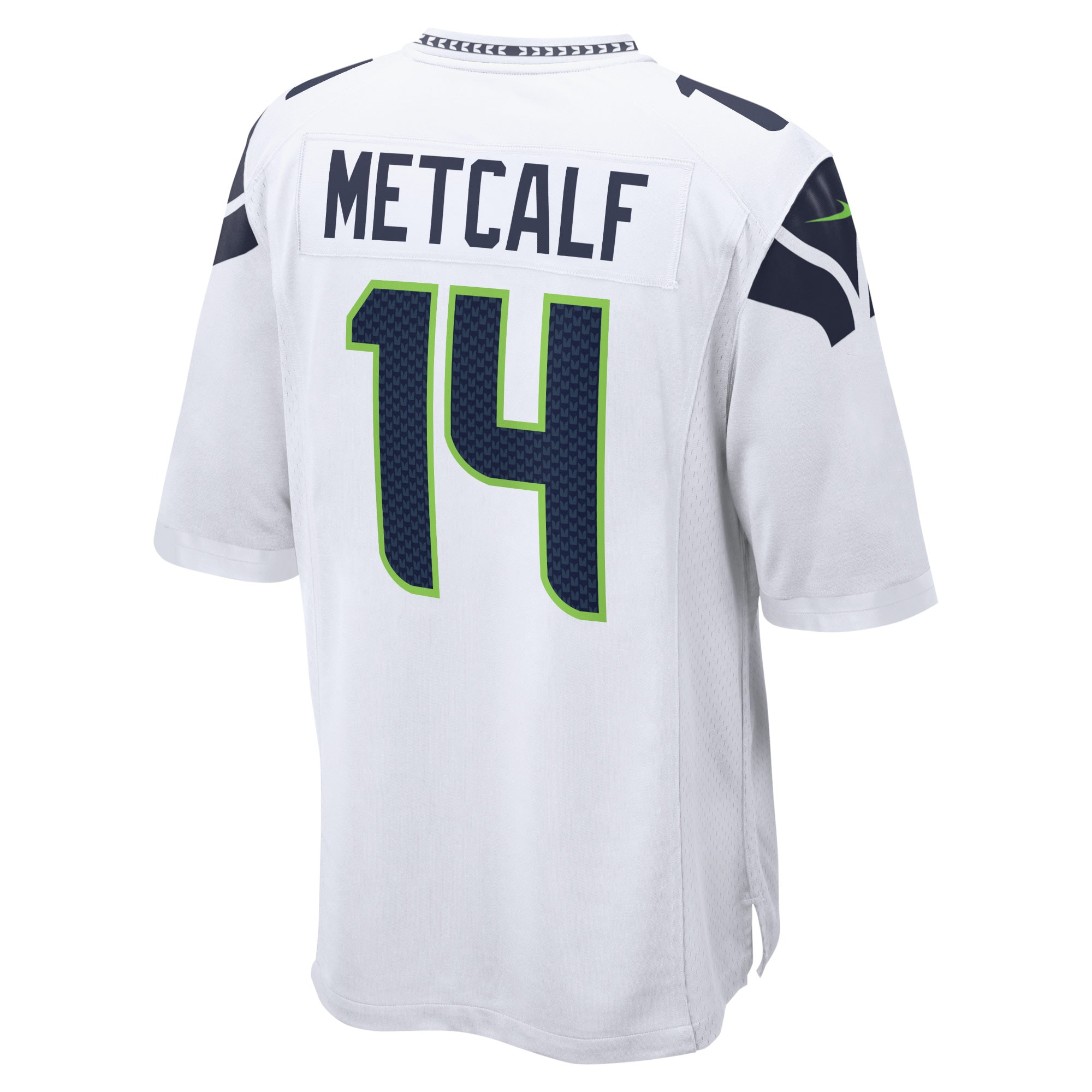 DK Metcalf Seattle Seahawks Nike Game Jersey White - Image 3