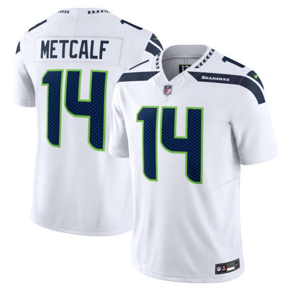 DK Metcalf Seattle Seahawks Nike Vapor FUSE Limited Jersey White