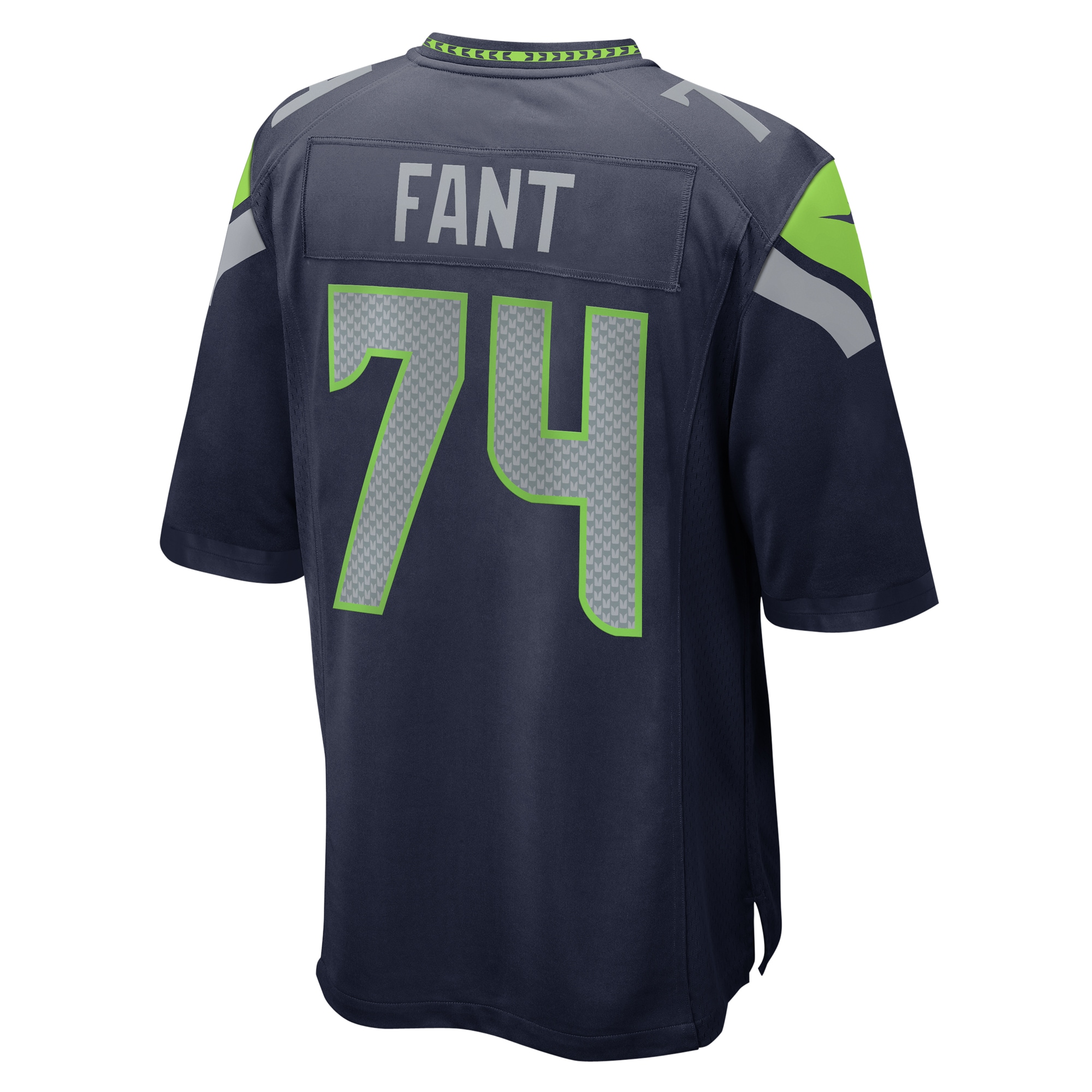 George Fant Seattle Seahawks Nike Game Jersey College Navy - Image 3