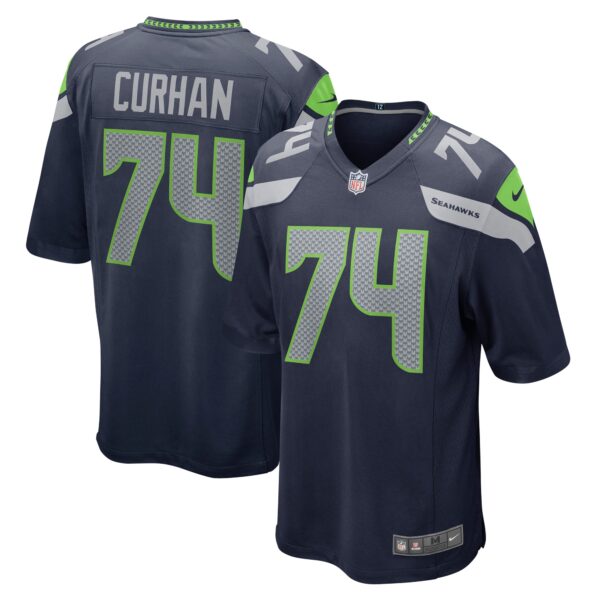 Jake Curhan Seattle Seahawks Nike Game Jersey College Navy