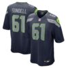 Jalen Sundell Seattle Seahawks Nike Game Jersey College Navy