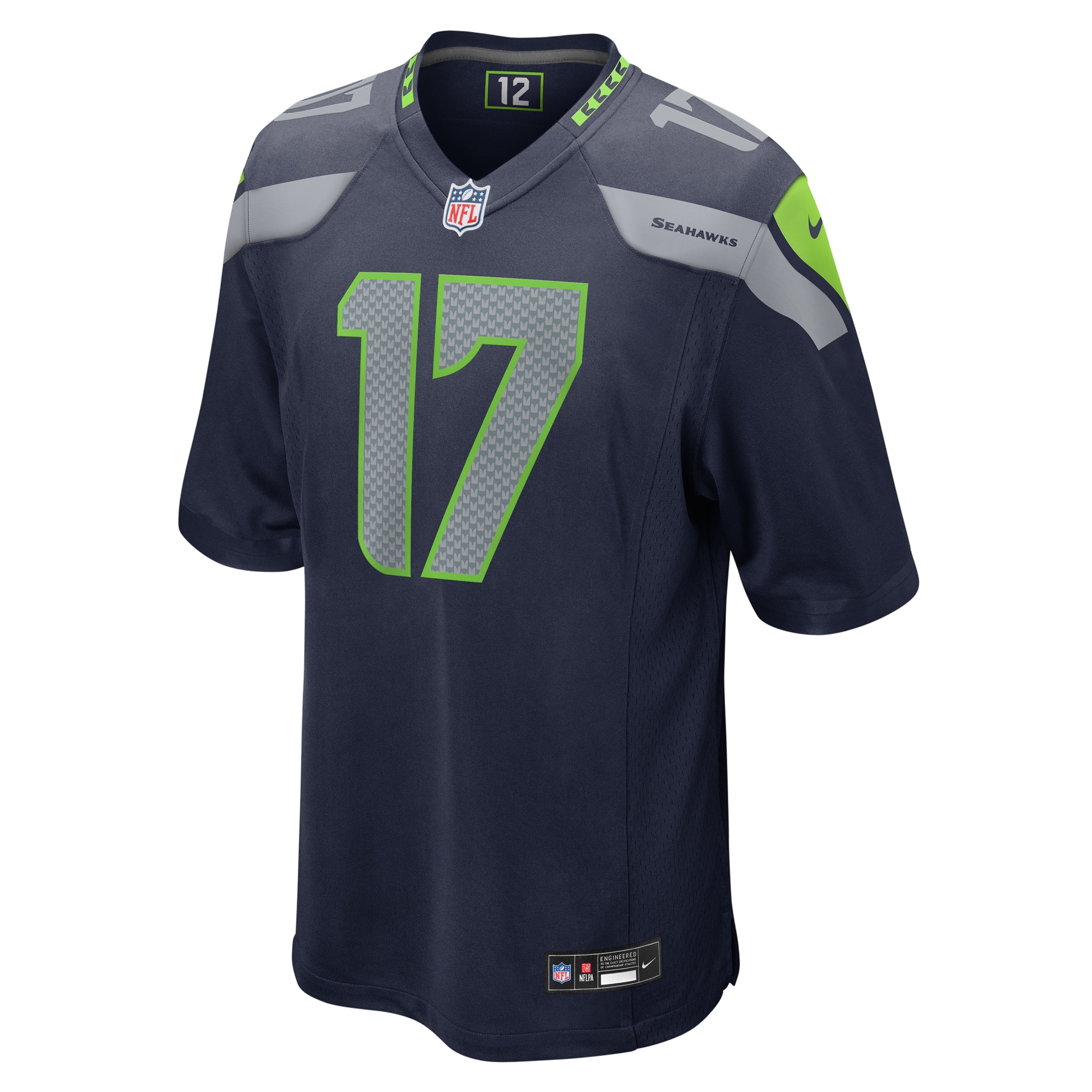 Jerome Baker Seattle Seahawks Nike Game Jersey College Navy - Image 2