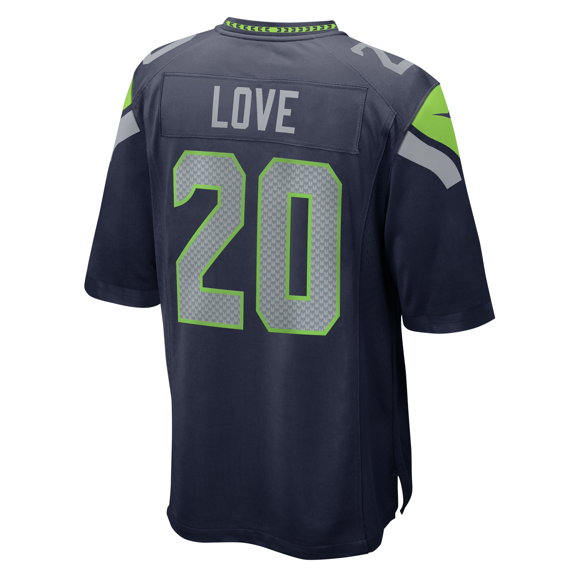 Julian Love Seattle Seahawks Nike Game Jersey College Navy - Image 3