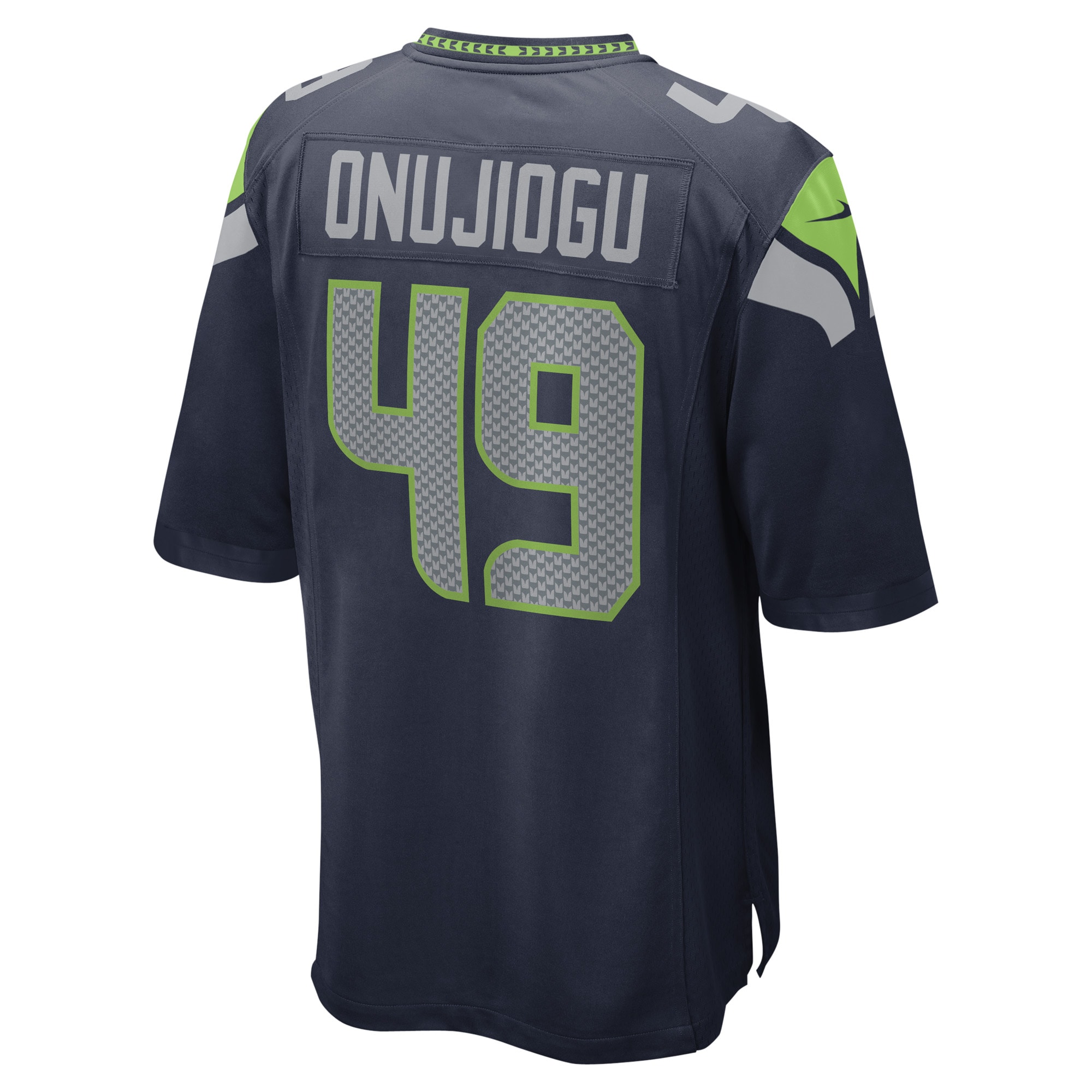 Joshua Onujiogu Seattle Seahawks Nike Game Player Jersey College Navy - Image 3