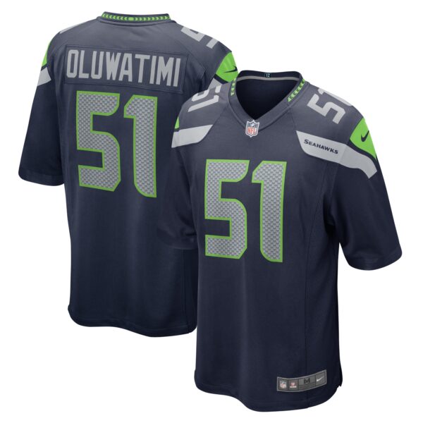 Olusegun Oluwatimi Seattle Seahawks Nike Game Jersey College Navy