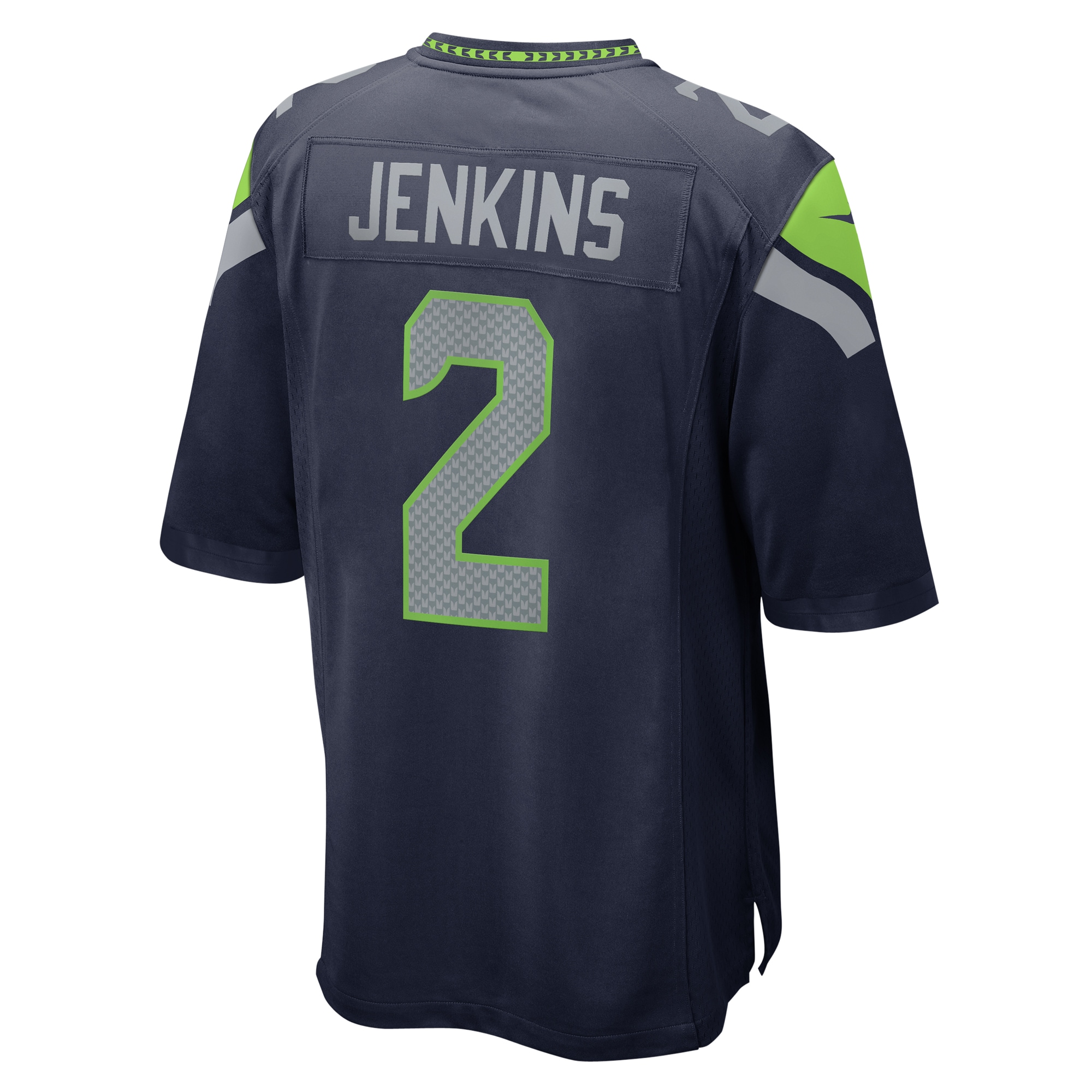 Rayshawn Jenkins Seattle Seahawks Nike Game Jersey College Navy - Image 3