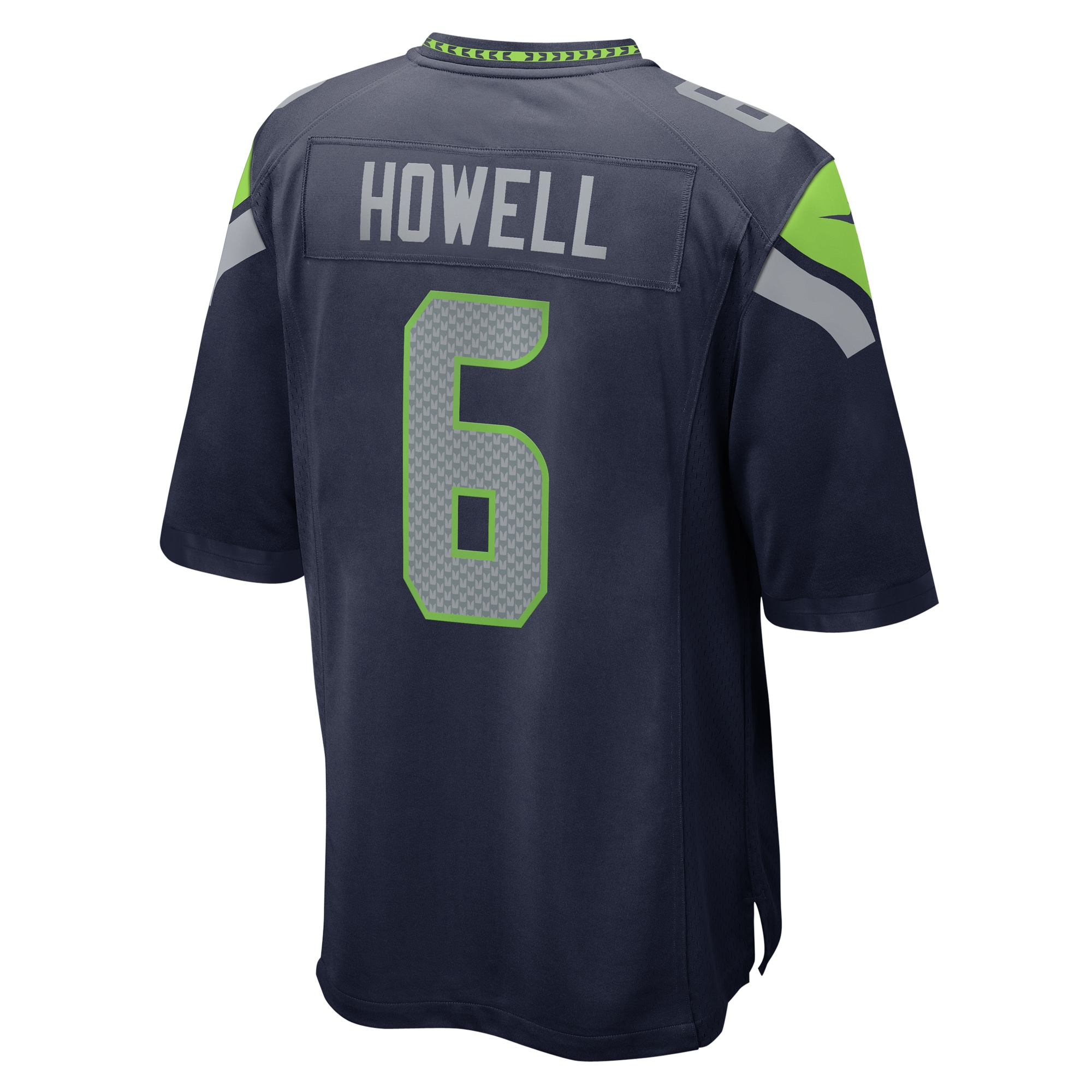 Sam Howell Seattle Seahawks Nike Game Jersey College Navy - Image 3