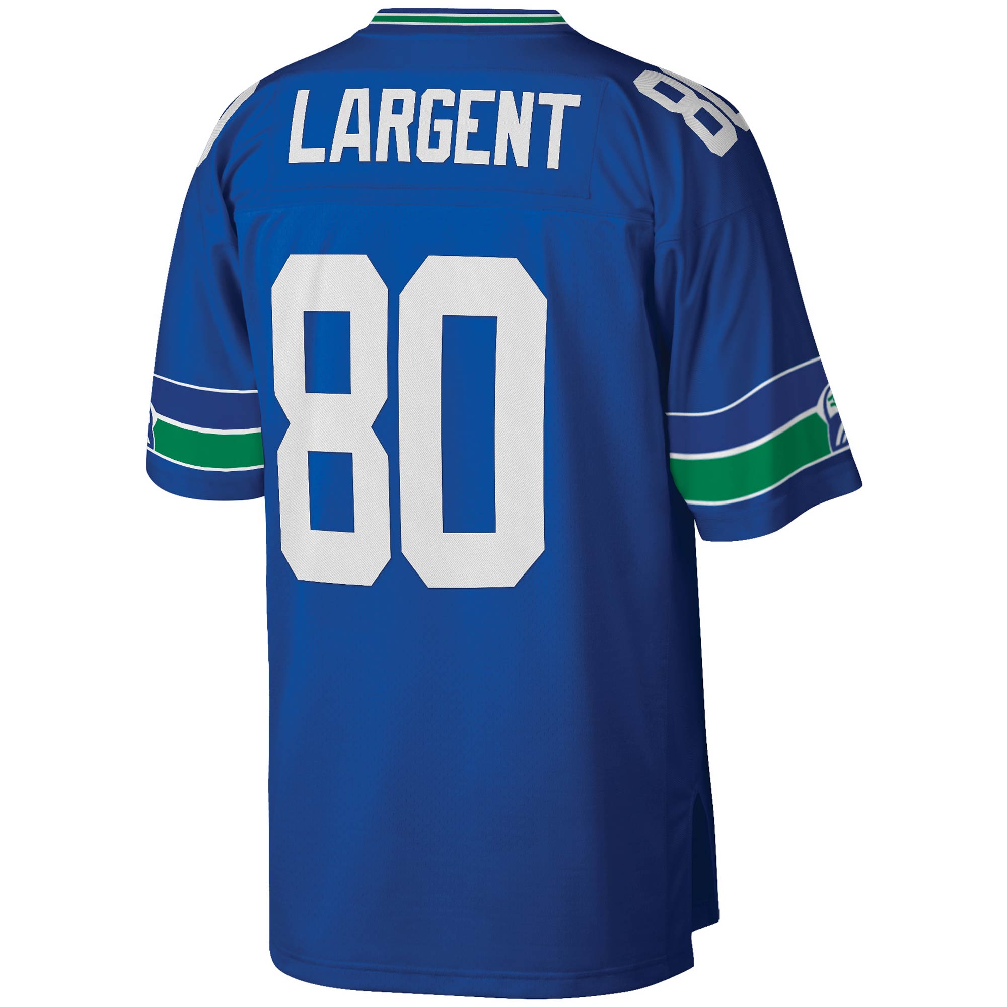 Steve Largent Seattle Seahawks Mitchell Ness Legacy Replica Jersey Royal - Image 3