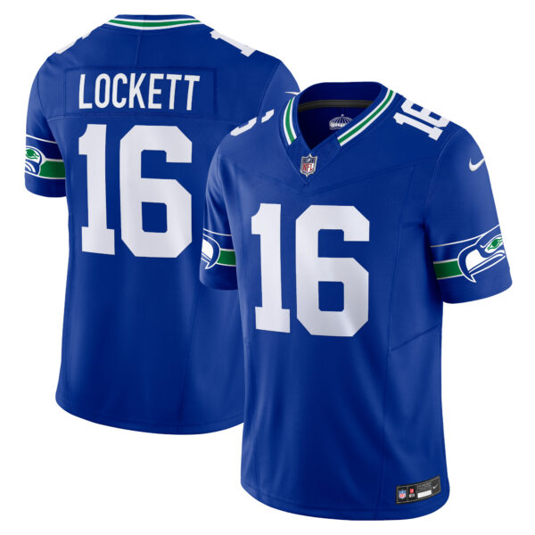 Tyler Lockett Seattle Seahawks Nike Vapor FUSE Limited Jersey Royal