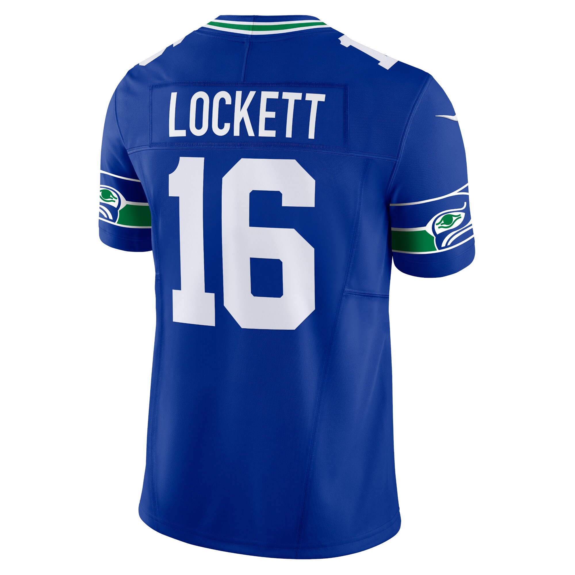 Tyler Lockett Seattle Seahawks Nike Vapor FUSE Limited Jersey Royal - Image 3