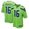 Tyler Lockett Seattle Seahawks Nike Game Jersey Neon Green