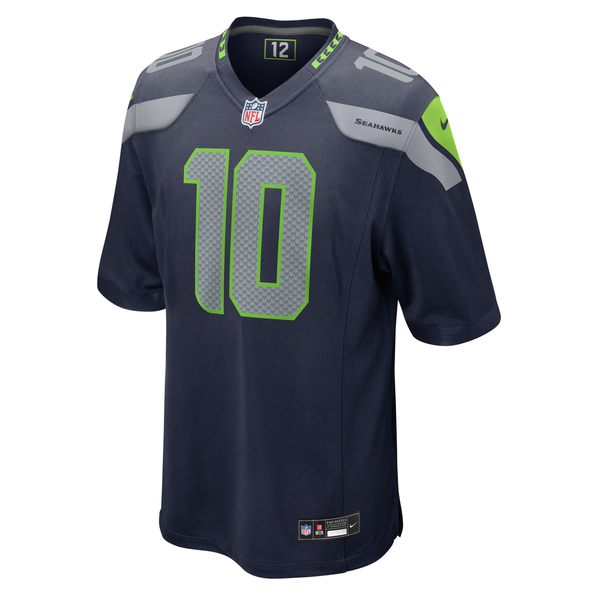 Uchenna Nwosu Seattle Seahawks Nike Game Jersey College Navy - Image 2