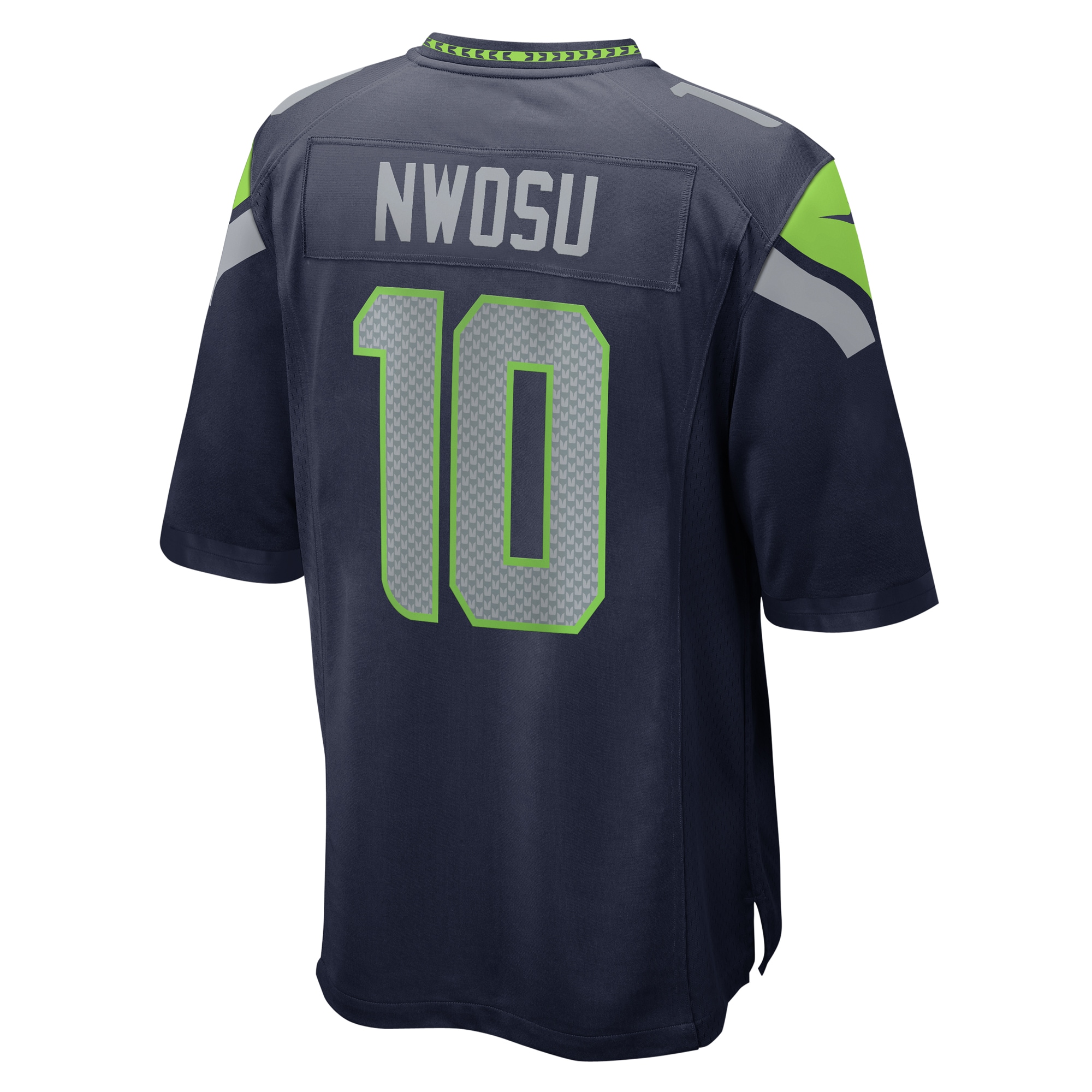 Uchenna Nwosu Seattle Seahawks Nike Game Jersey College Navy - Image 3
