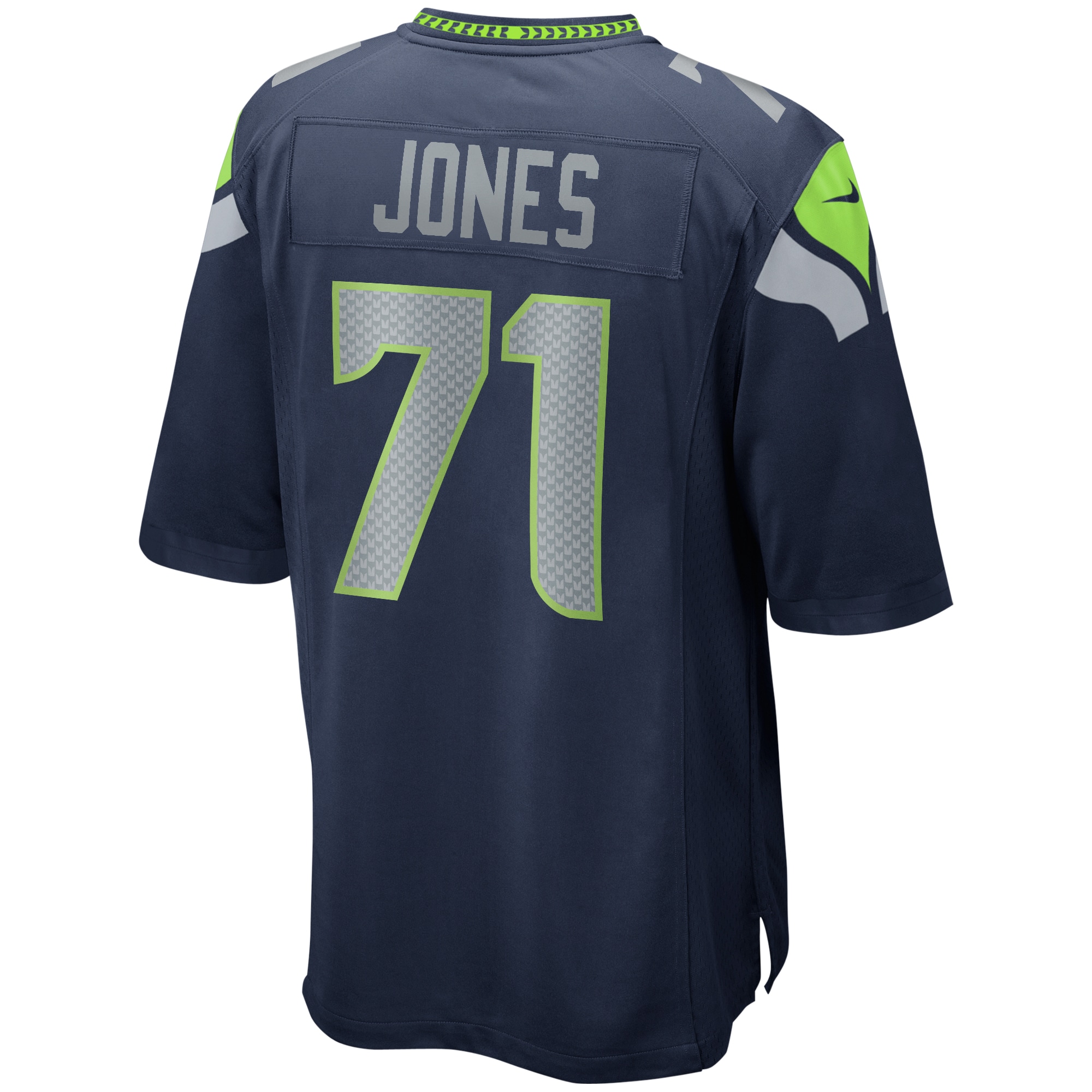 Walter Jones Seattle Seahawks Nike Game Retired Player Jersey College Navy - Image 3
