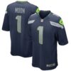Warren Moon Seattle Seahawks Nike Game Retired Player Jersey College Navy