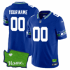 Seattle Seahawks Washington Home Patch Custom Jersey – All Stitched – Youth – Royal