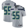 Nike Seattle Seahawks #55 Frank Clark Grey Alternate Men’s Stitched NFL Vapor Untouchable Limited Jersey